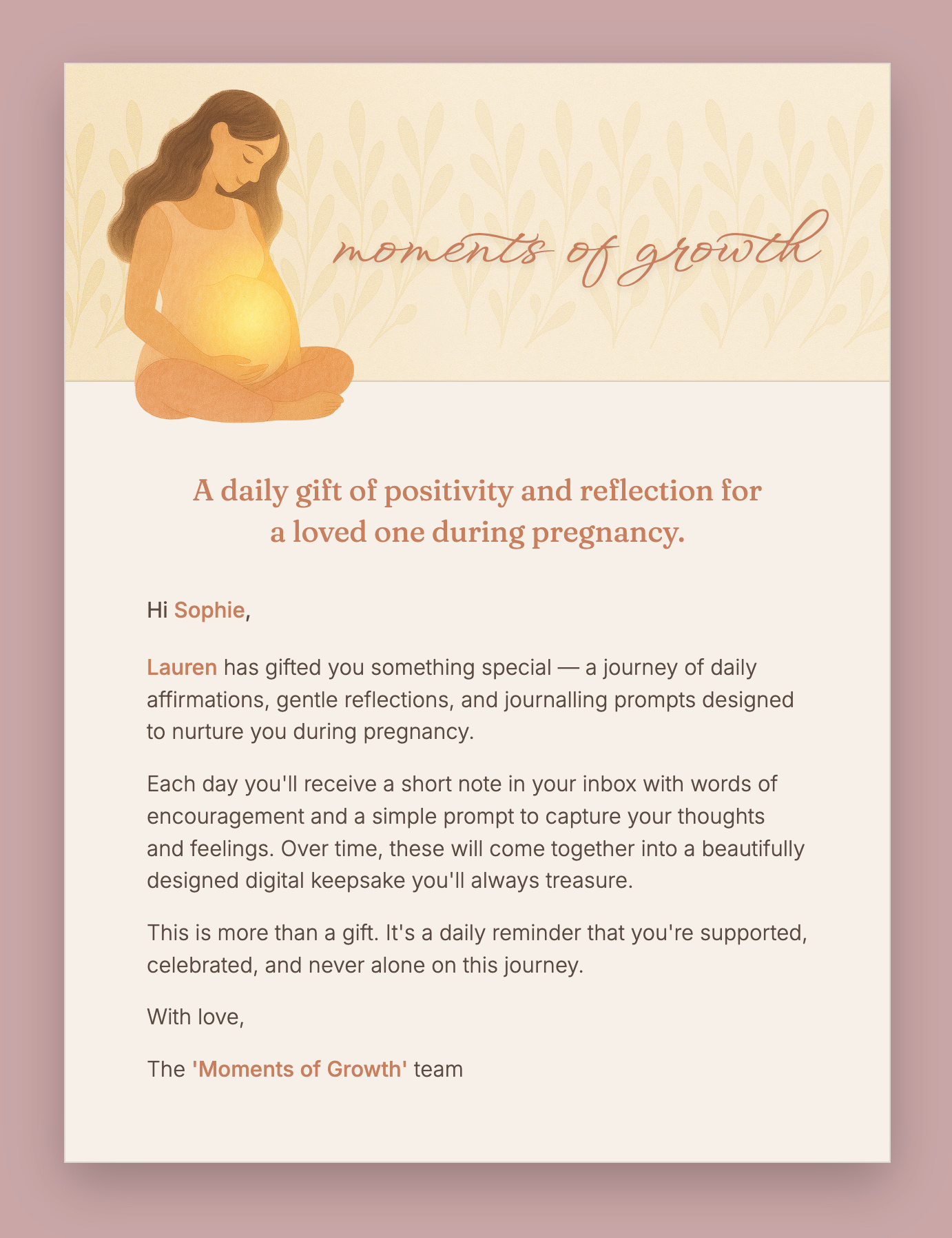 Moments of Growth